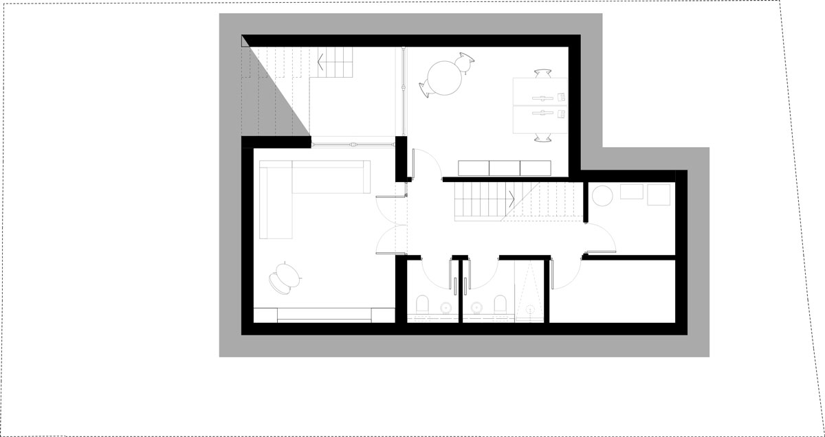 Lydford Road basement plan