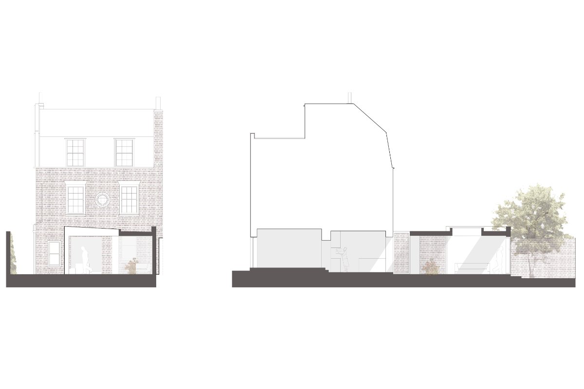 Hidden Courtyard elevations