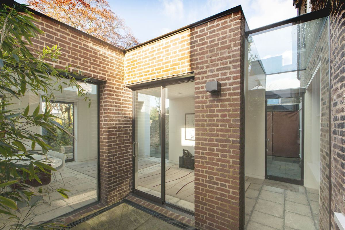 Hidden Courtyard, exterior view of extension