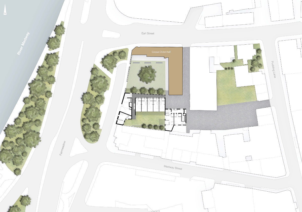 Corpus Christi site plan