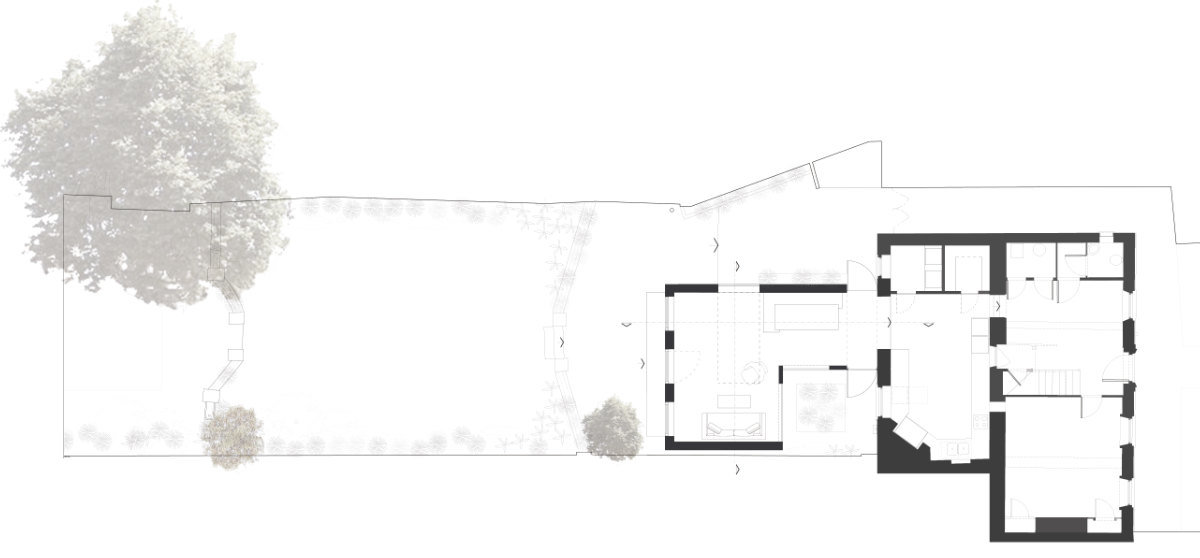 Hidden Courtyard site plan