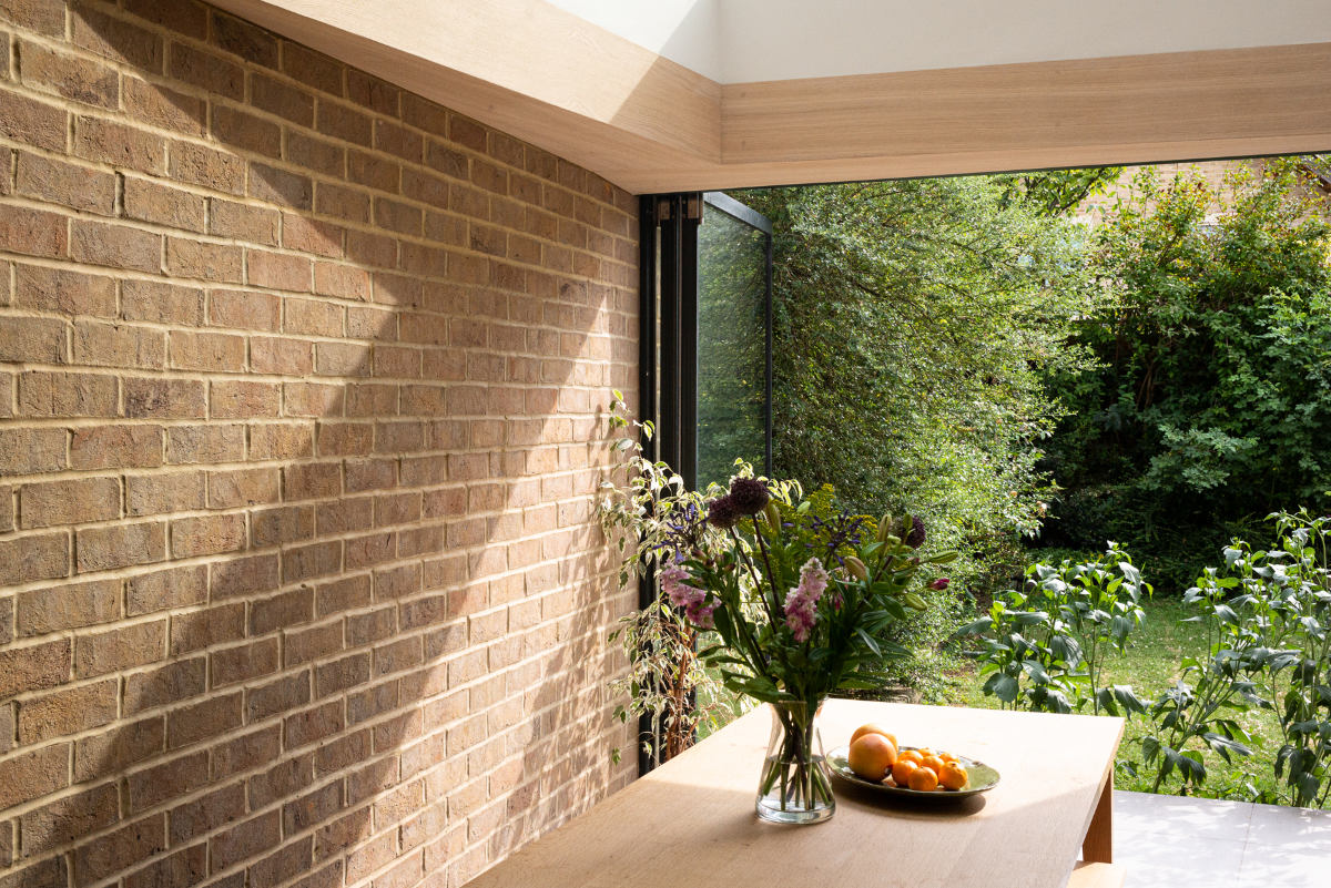 Twist Terrace, view from extension into garden