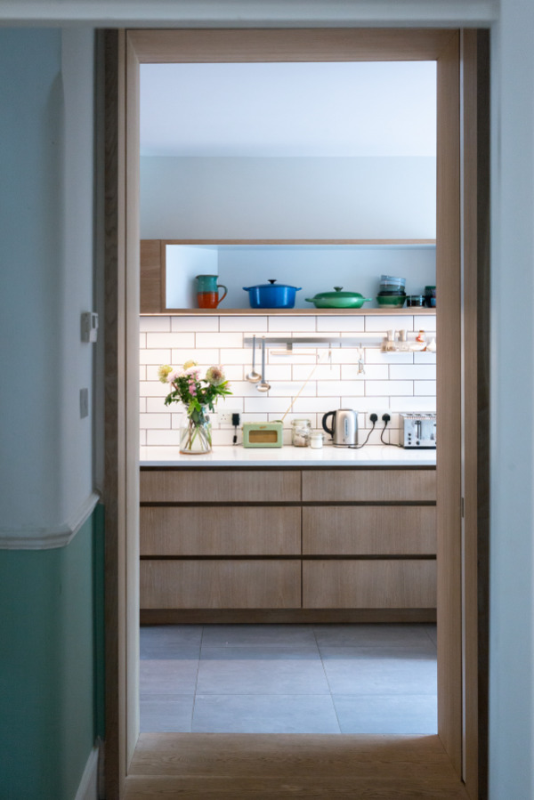 View into kitchen, Twist Terrace