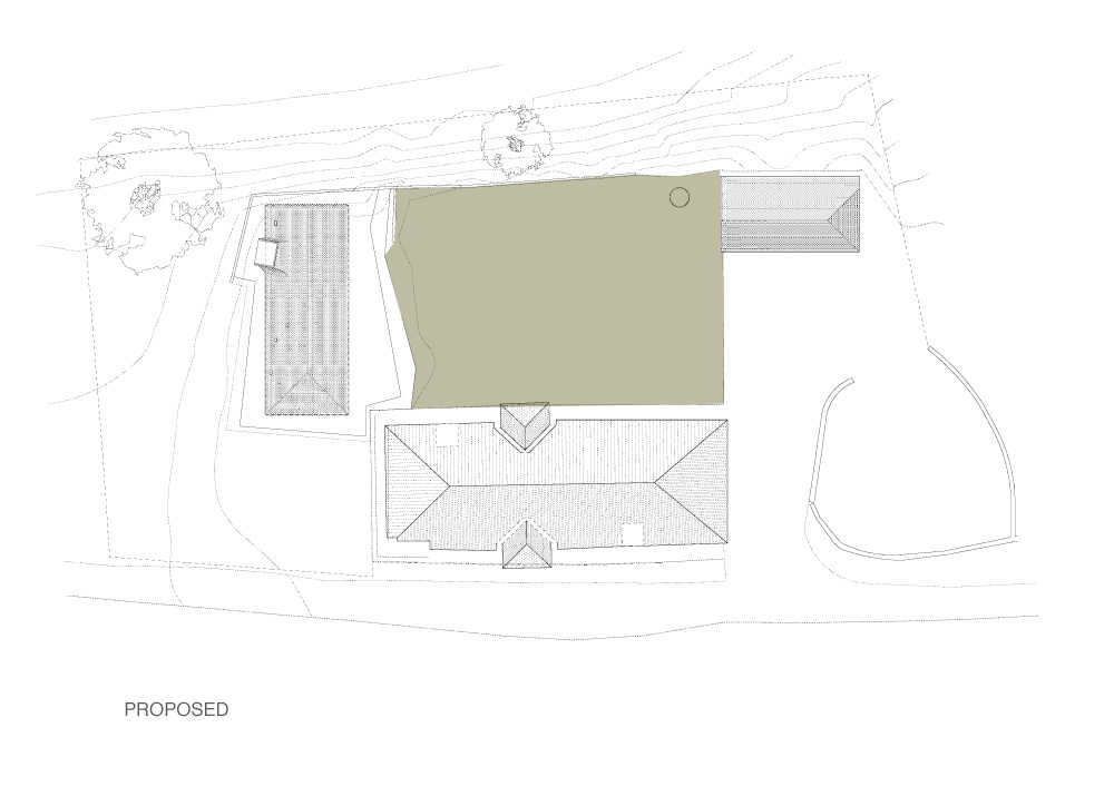 Barn Poolhouse drawing