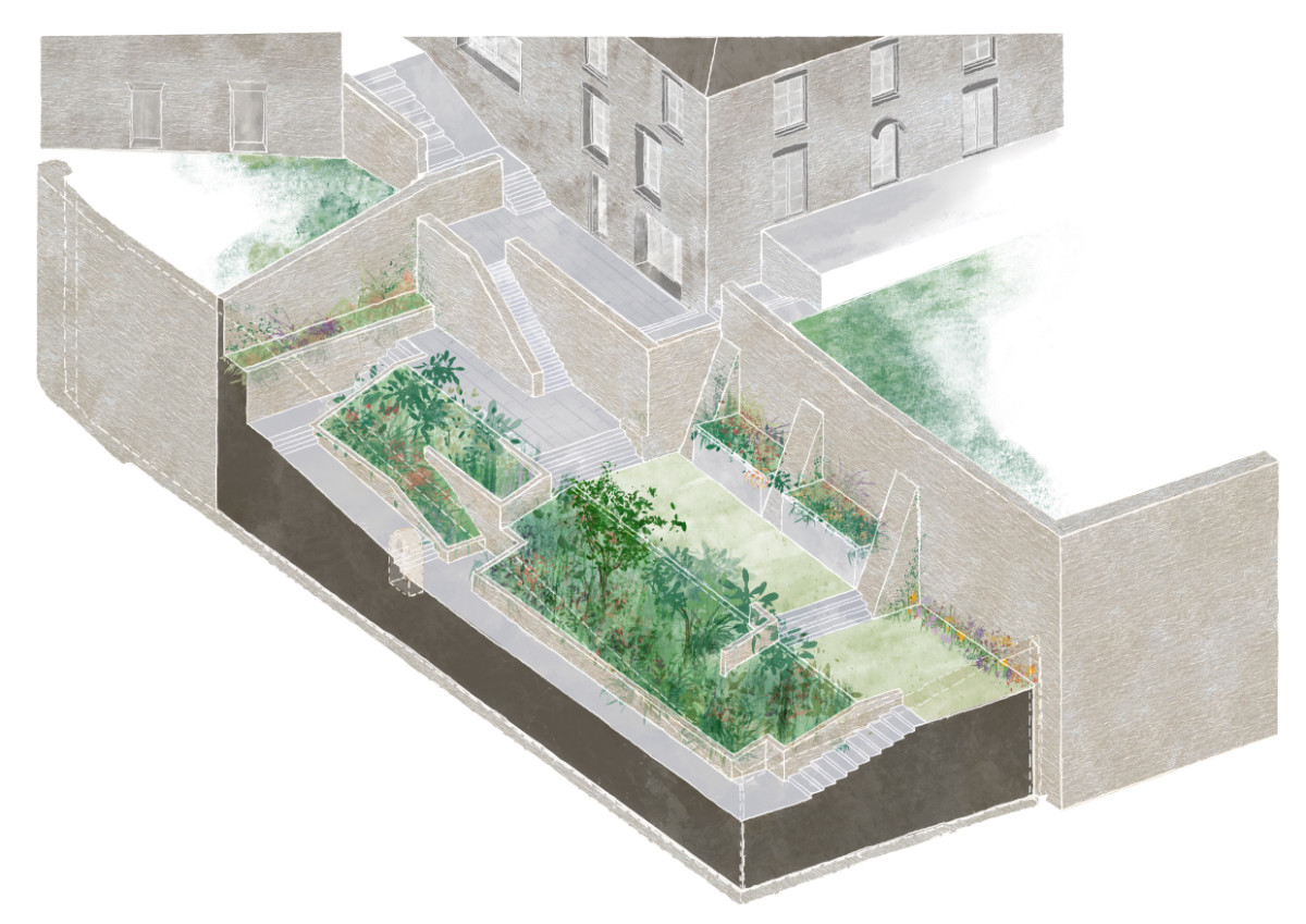 Taper House exterior drawing